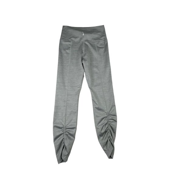 Nike Womens Cropped Leggings size Small Grey - Picture 1 of 7